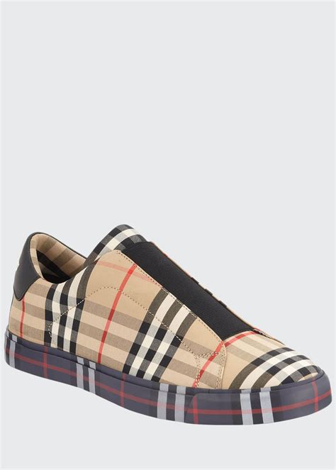 Slip Ons Burberry Shoes for Men 